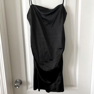Inspired Hearts Open Back Mini Black Dress size XL